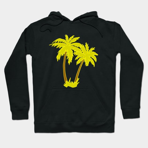 SoCal Palm Trees Hoodie by Nerdpins